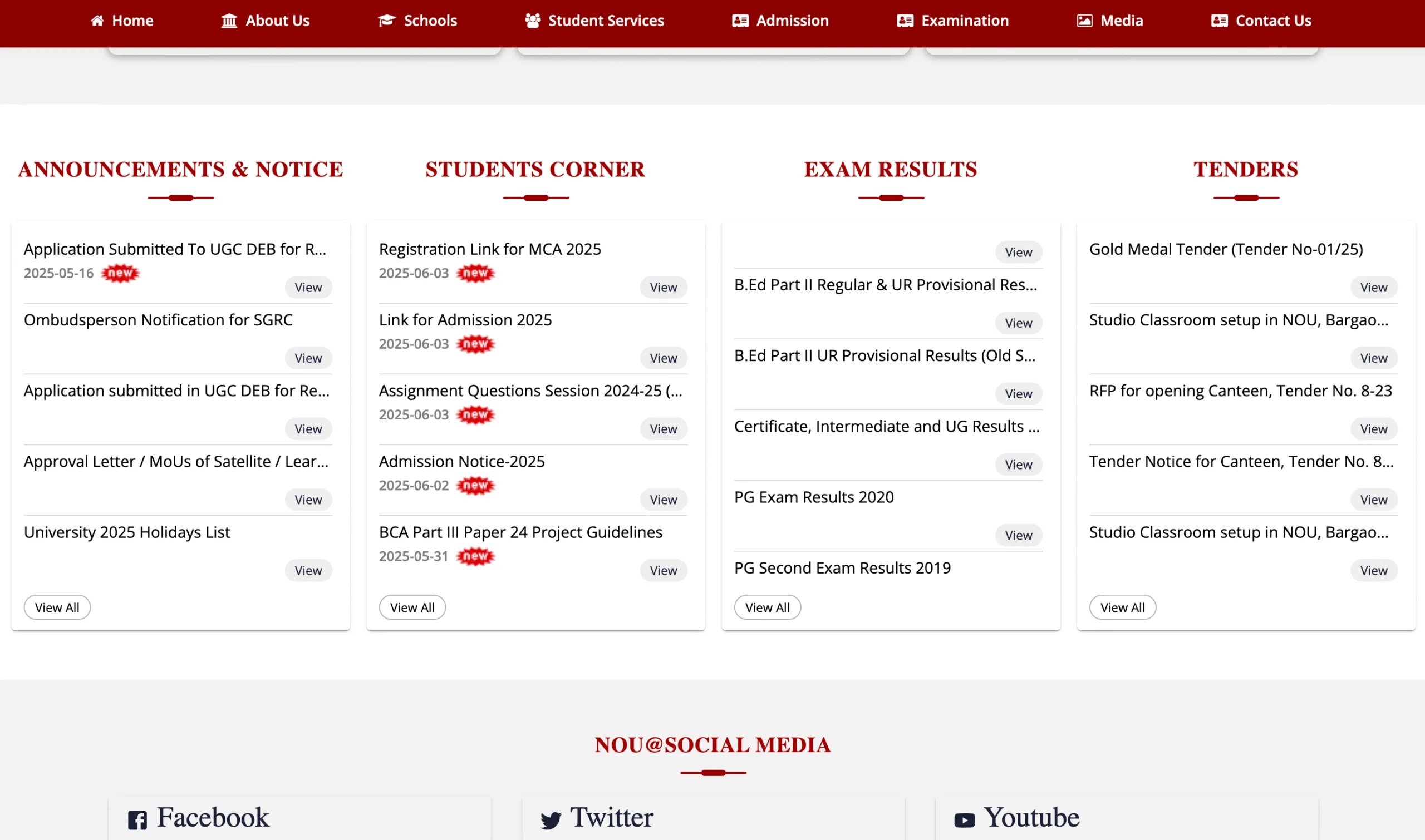 Nalanda Open University Admission 2025